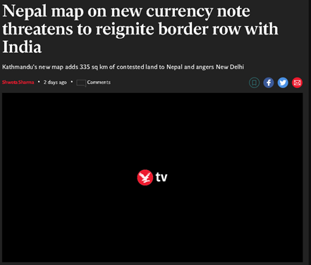 Such a shame that Nepali political parties are willing to give up on friendship for a futile claim.
Kudos to India for calm and measured response stressing need for dialogue over unilateral actions. #NepalIndiaRelations