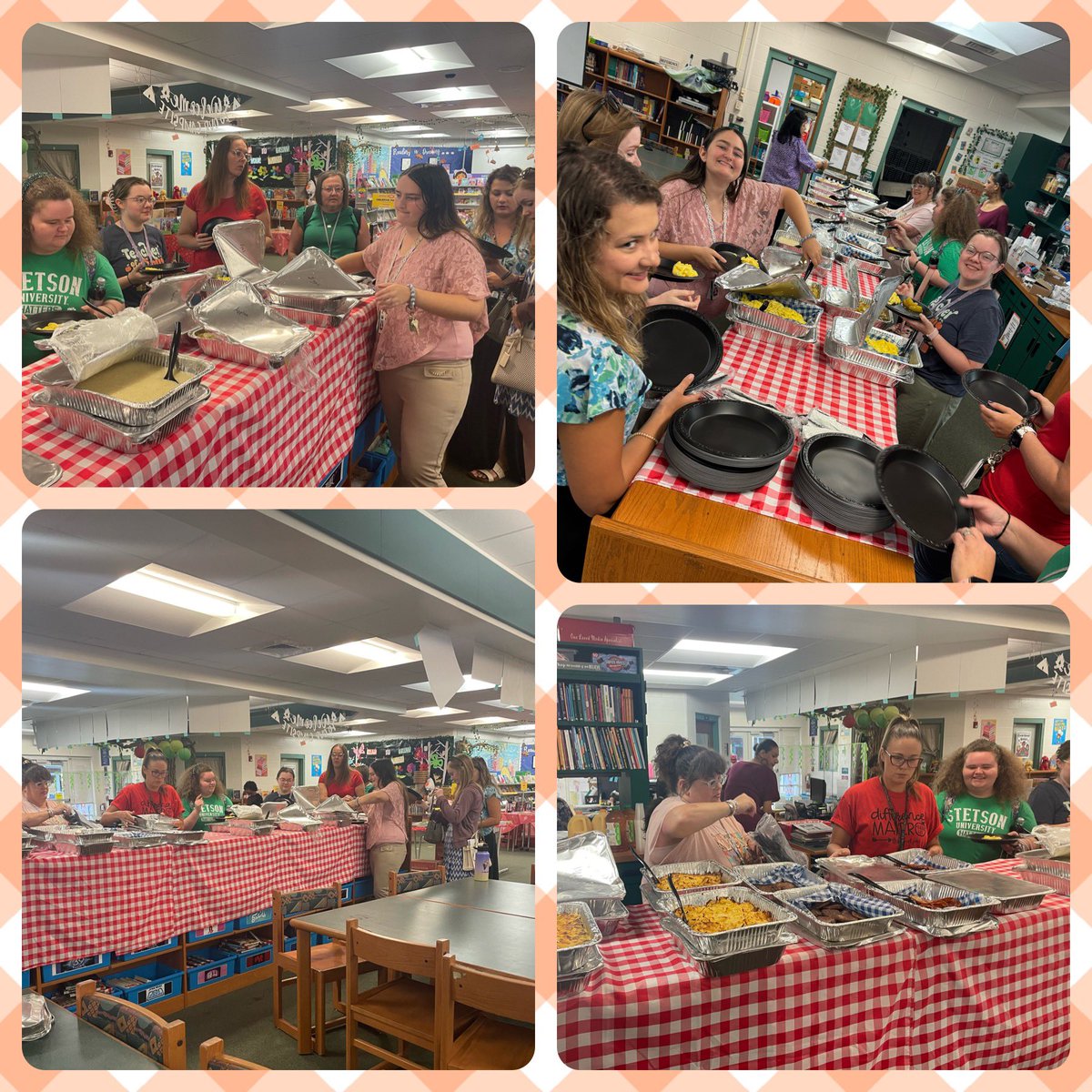 Thank you to our amazing PTO for sponsoring our yummy Cracker Barrel Breakfast.  🥞 🍳! Our teachers are definitely feeling the love ❤️ and appreciation this week from our amazing team. <a href="/LFigueroa317/">Laura Figueroa</a> <a href="/lowercaseT_2020/">Darlene Tufariello</a>