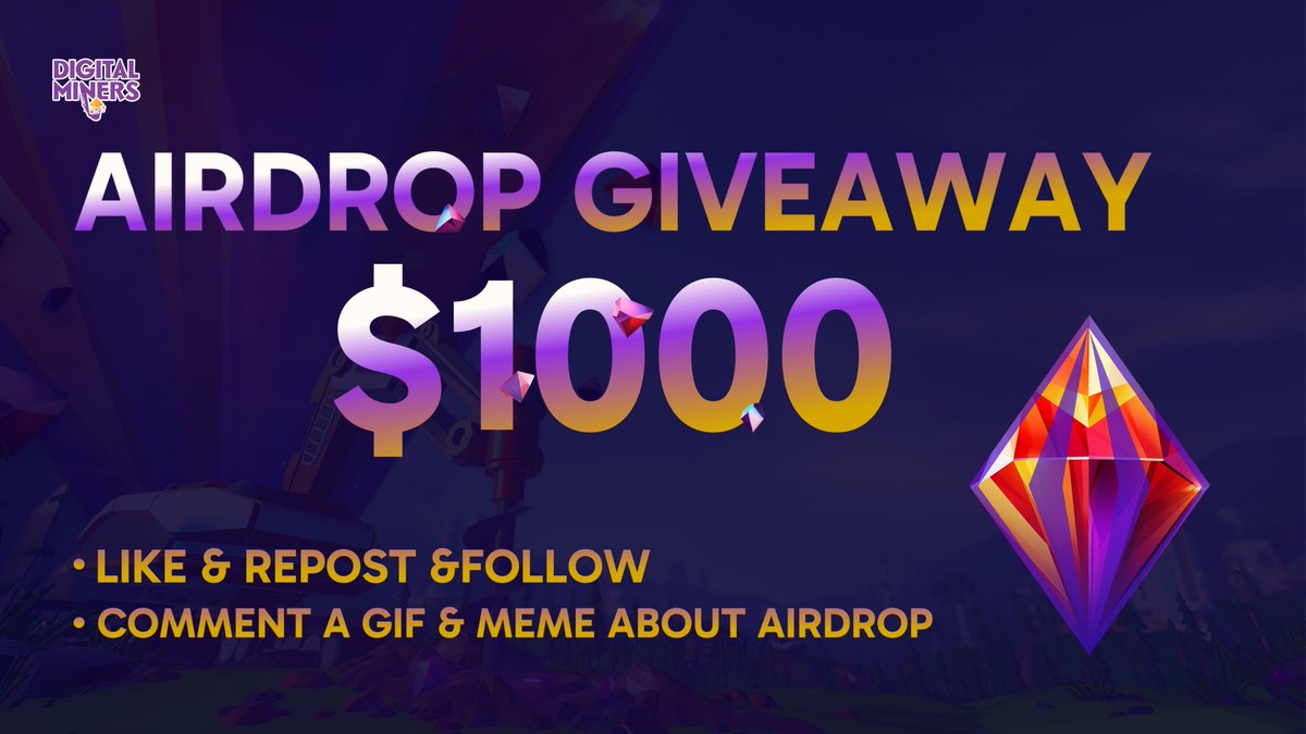 Let’s start the Journey to the Core! IT’S AIRDROP GIVEAWAY! 🪂 🚀 Kick off the #Airdrop Campaign with a bang! 🎉 Participate in our tasks to win SUNORA! 💰 Reward: 1000 Dollars of SUNORA 🏆 Winners: 20 Random 📅 End Date: 27th May 2024 Steps: 1️⃣ 💟 & 🔁 + Follow 🔔 2️⃣ Leave…