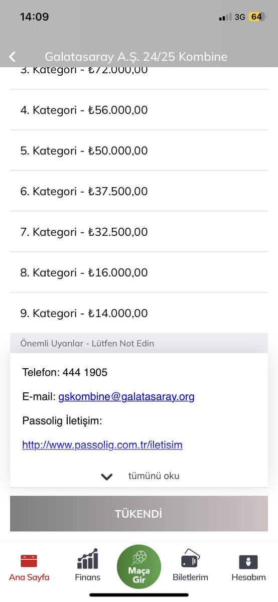 Kesinlikle katiliyorum <a href="/passolig/">Passolig</a>  lutfen artik cikin bu isten. <a href="/GalatasaraySK/">Galatasaray SK</a> taraftari olarak hepimiz server in 13:59’da cokmesinin tesaduf olmadigini dusunuyoruz! Kombinelerin sene icinde tekrar satilisinin yasaklanmasini saglayin lutfen!