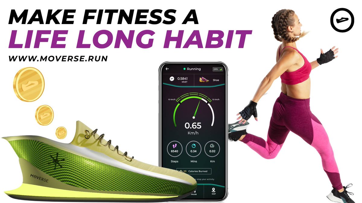 Include fitness in your everyday routine.💪

With #moverse, take the first step towards your fit and healthy life and make every step count! 🏆 👟

Start your journey today! 👇
linktr.ee/moverserun

#Crypto #AIforHealth #Technology #HealthTech #AIforWellness #AI #health