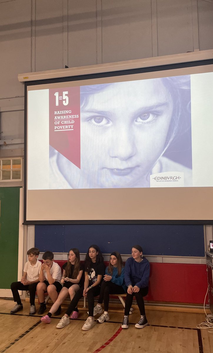 Today’s assembly was a call to action for a pupil leadership ‘equity’ group. They will look at how we ensure all our learners can take part in the whole school experience regardless of their family’s financial circumstances. @GCWellbeing @EndPovertyEdin