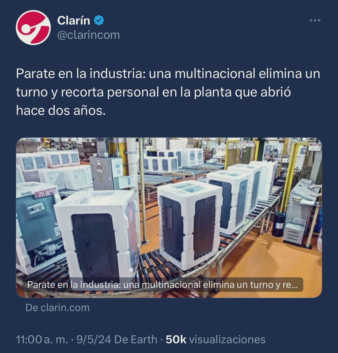 ¿Alguno de ustedes imaginó que Milei iba a destruir tan rápido la producción nacional? clarin.com/economia/parat…