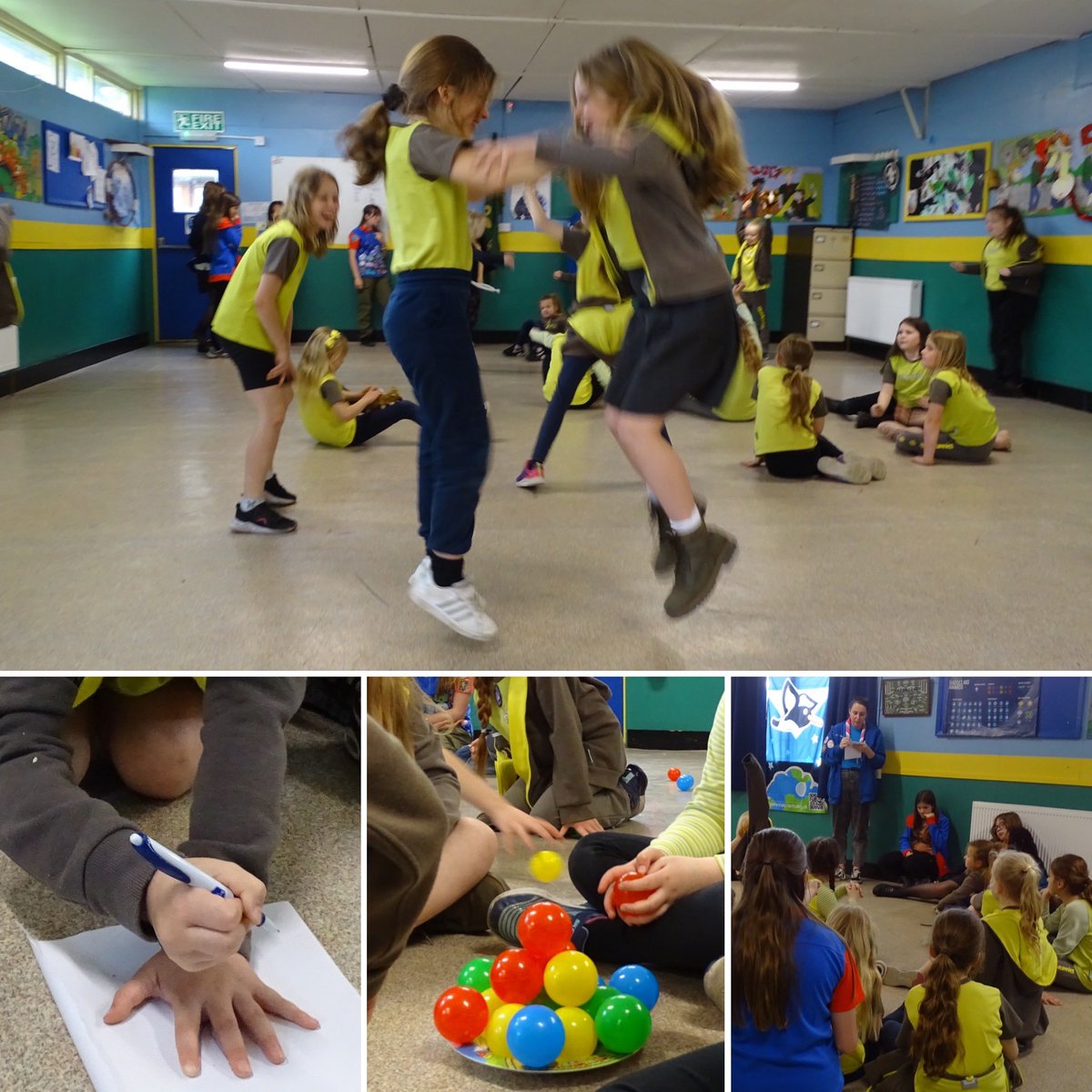 Think Resilient. During our recent peer education session, we learned techniques to boost resilience and deal with challenging situations we may face in life. #hernebay #girlguiding #brownies