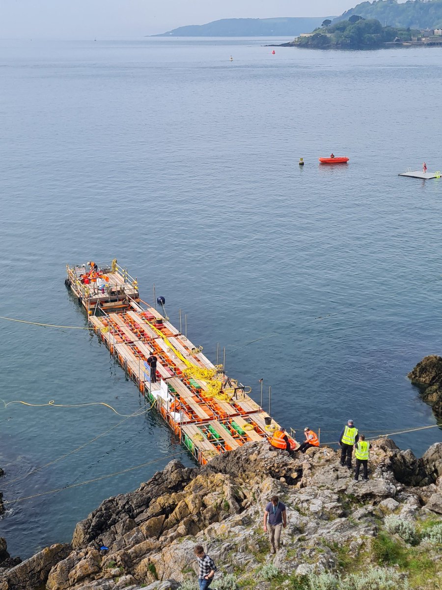 Some great coverage here for @thembauk on @BBCSpotlight of our recent royal patronage & installation of our new seawater intake pipe. From 10:20 minutes in. Stellar performances by my colleagues @coccolithovirus & Alix Harvey as well! bbc.co.uk/iplayer/episod…