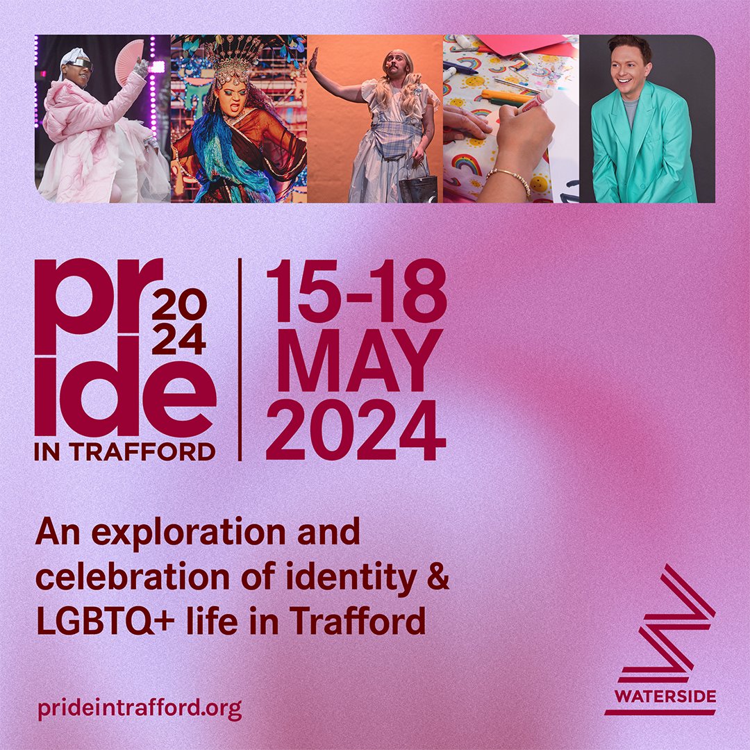 🌈We're busy transforming our theatre space into a beautiful ballroom for Pride in Trafford, which starts next week! 🌈LGBTQ comedy, family catwalk extravaganzas, new works by Queer artists and award-winning cabaret celebrating the melanated 😍
prideintrafford.org