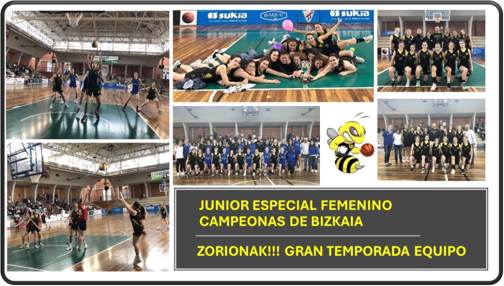 GetxoSaski's tweet photo. 🏆JUNIOR ESPECIAL FEMENINO CAMPEONAS DE BIZKAIA 🏆👏👏👏

 ZORIONAK!!! GRAN TEMPORADA EQUIPO  💪💪 https://t.co/MQ80WNgain