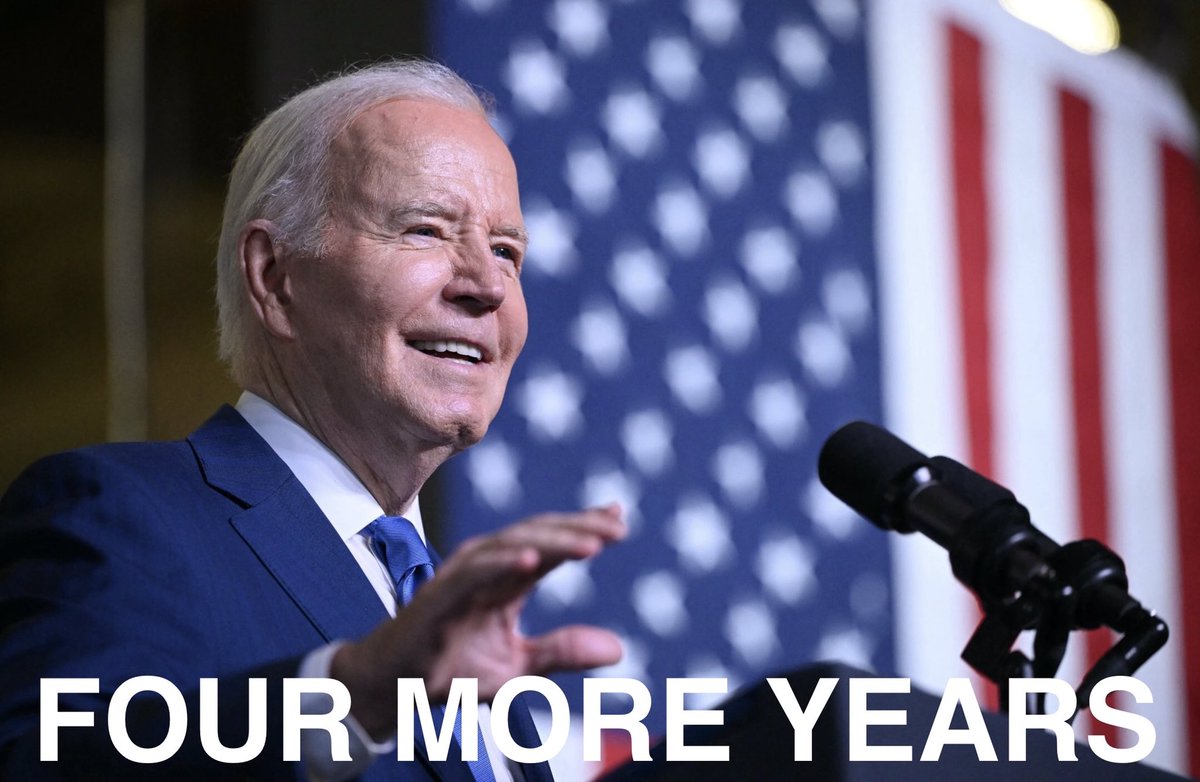 Who else wants 4 more years of Biden? Reply with a 💙 We want to follow you 🌈 Let’s Connect and Grow Together 🇺🇸