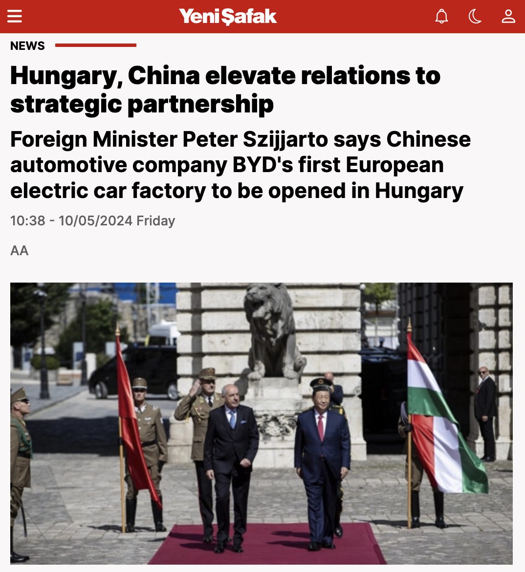 #Hungary as well as #Serbia are forging a more independent path with respect to major powers China and Russia.  

For non-EU citizens who want EU residency but are inclined to a different brand of politics and foreign policy, Hungary will be launching a #GoldenVisa program later