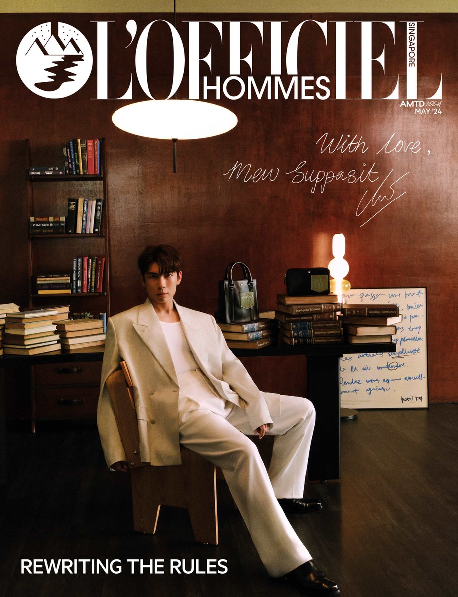 Revealed by the man himself at #Montblanc's Meisterstück centennial celebration, @MSuppasit is L’OFFICIEL HOMMES Singapore’s May '24 cover star! 🖋️✨The dashing Thai artist is captivating the world one smile at a time. Stay tuned for more! #MewSuppasit #MST100 #มิวศุภศิษฏ์