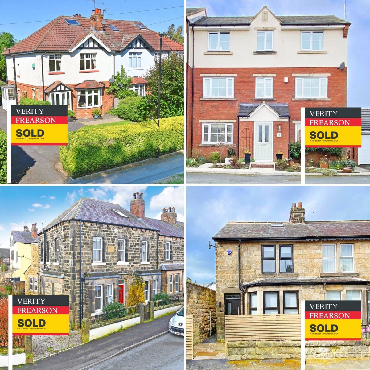 😁 Delighted to agree sales on these four superb #Harrogate homes!😁 ◼️ Arthurs Avenue ◼️ Harlow Oval ◼️ Coronation Avenue ◼️ Grey Street ☎️ If you're thinking of making a move, give Harrogate's top selling agent a call on 01423 562531! #property #theharrogateagent #estateagent