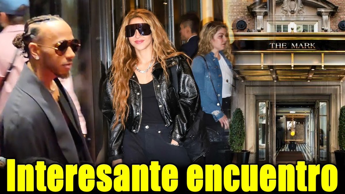 Lewis Hamilton recibió calurosamente a #Shakira en el hotel The Mark inbella.com/609471/lewis-h… #FemaleCelebrities #Piqué #ShakiraNoticias