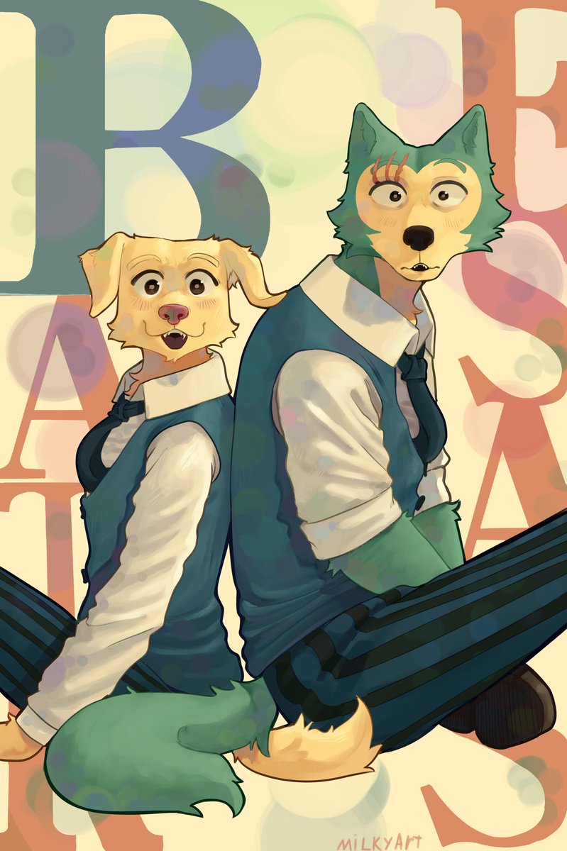 Redraw 18 vol beastars 
#BEASTARS #furry #art #legoshi #furryart #draw #manga