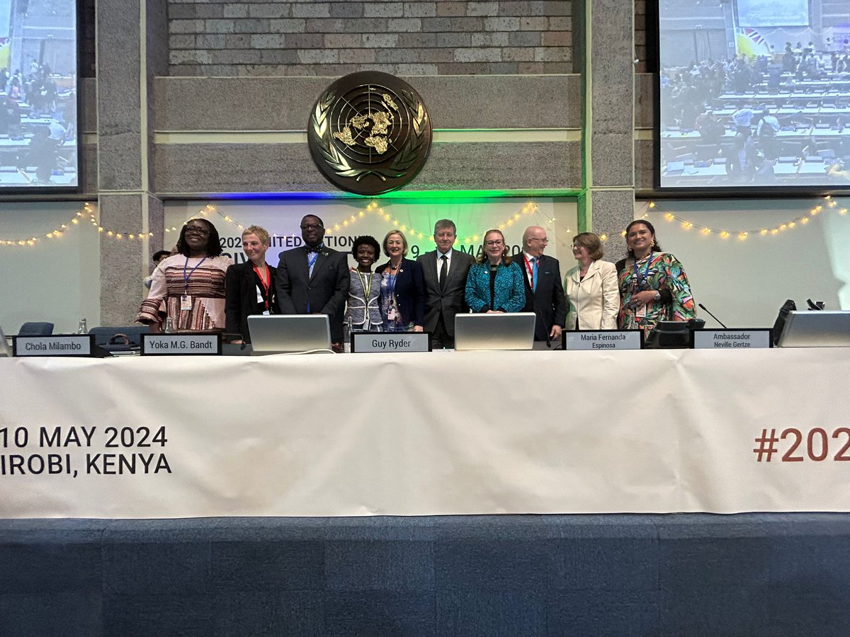 🌍 Insightful panels at #2024UNCSC! From financial architecture to sustainable development, intersecting w/ #GenderEquality. 💪 We're proud to have @mfespinosaEC & #AminaMohamed representing #GWLVoices to increase women's representation in these matters. gwlvoices.com/gwl-voices-lea…