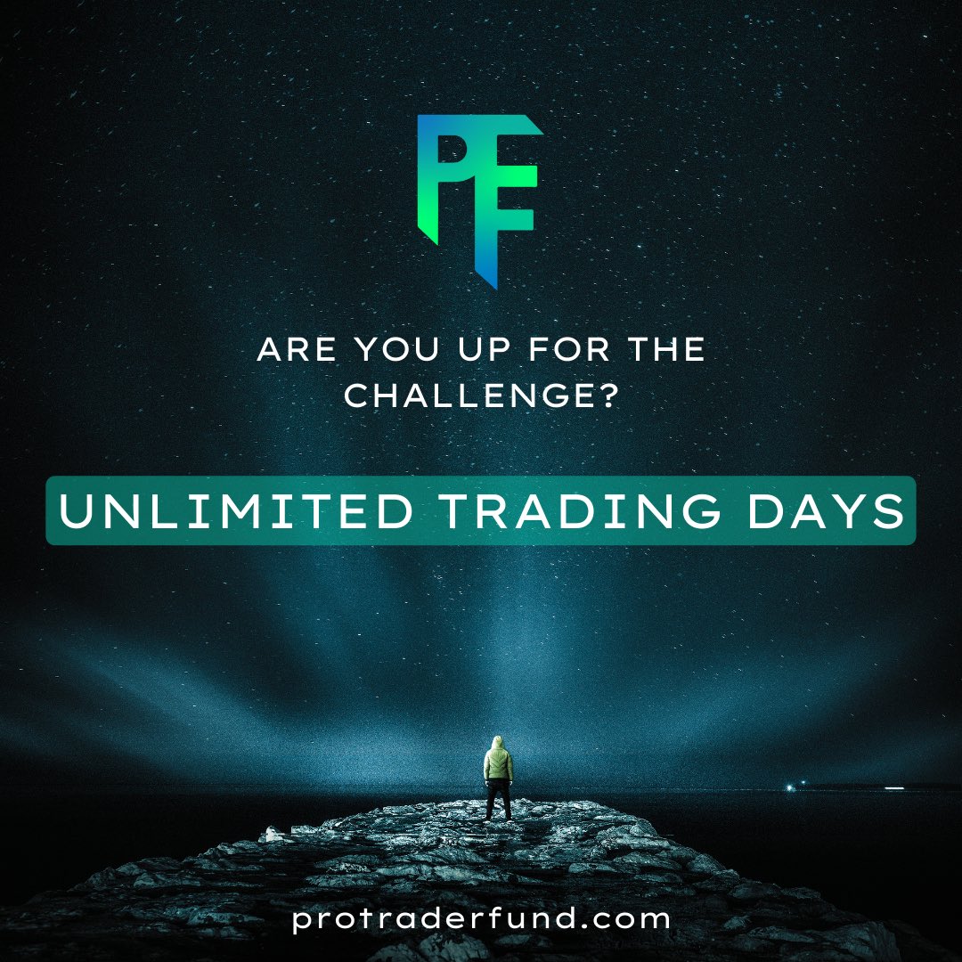 protraderfund's tweet photo. 📈 Introducing Pro Trader Funding’s Unlimited Trading Days! 📈
At Pro Trader Funding, we believe in empowering traders to succeed on their own terms. That’s why we’re thrilled to announce our new feature: Unlimited Trading Days. 🚀
#ProTraderFunding #TradingFreedom #ForexTrading https://t.co/iZQPaFSXga