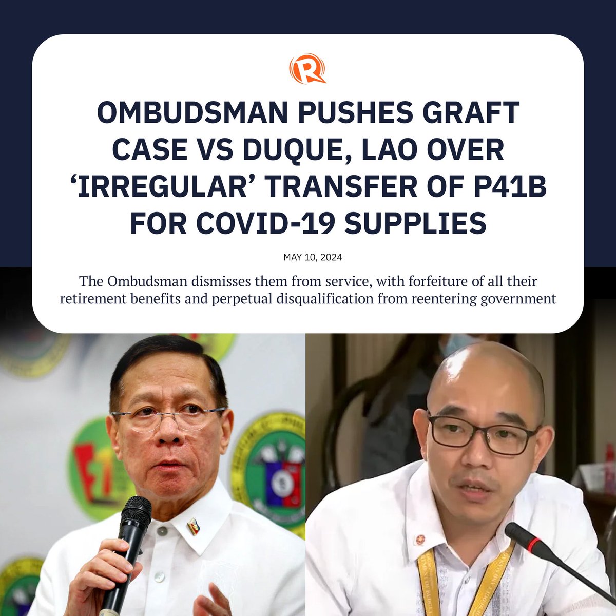 DUQUE AND LAO MUST BE JAILED!!! 

@DOHgovph 
@DBMgovph @PS_DBMgovph