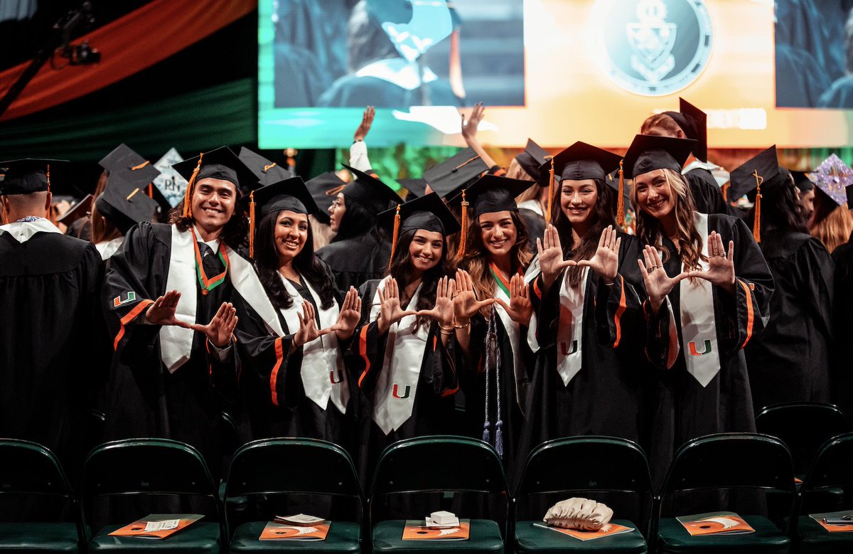 Spring Commencement is here. Don’t miss a minute of the ceremonies. 🙌🎓 Watch the LIVESTREAM beginning at 8:30 a.m. EST → bit.ly/46W73PB #umiami #canegrad