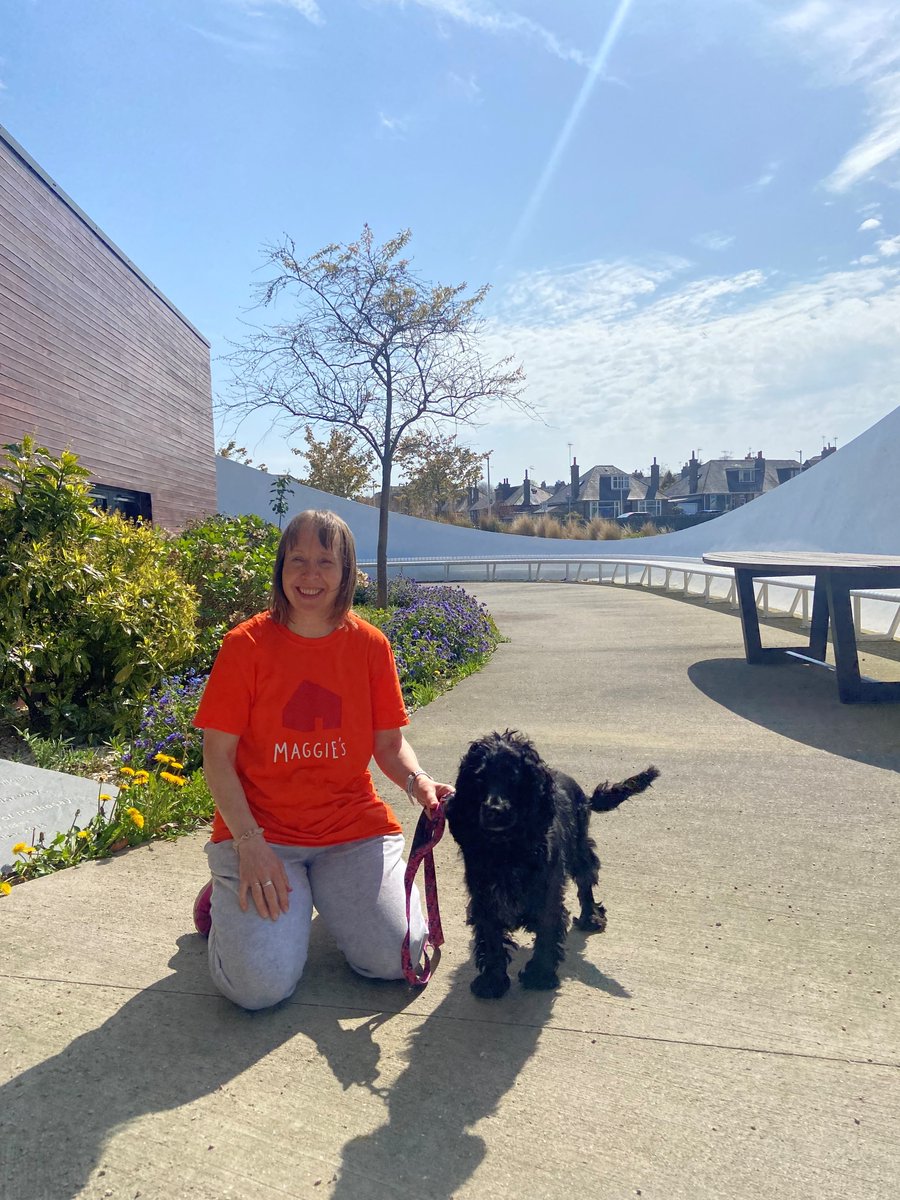 #FridayFundraiser This Friday we would like to celebrate Gayle and her lovely pup Luna for getting involved in Maggie's Mutt Strutt. They have raised a fabulous £210 for Maggie's! We are so grateful for your amazing support 🐶🧡