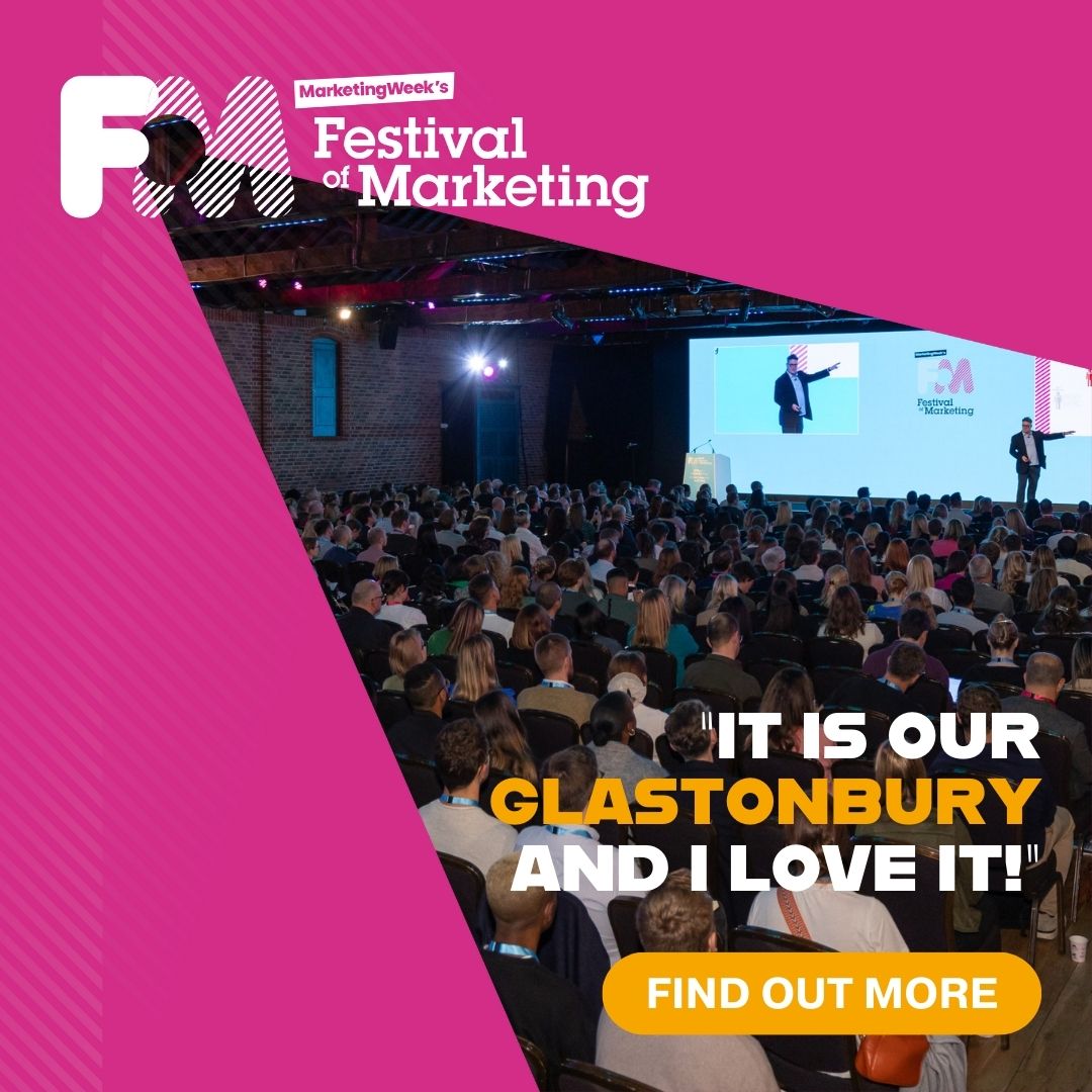 Marketing Week's Festival of Marketing is the unmissable marketing event of the year, an essential day for marketers to have in their diary. And this year promises to be the best one yet! So, don't miss out and download your delegate pack today! ow.ly/1pvt50RB91T #FOM24