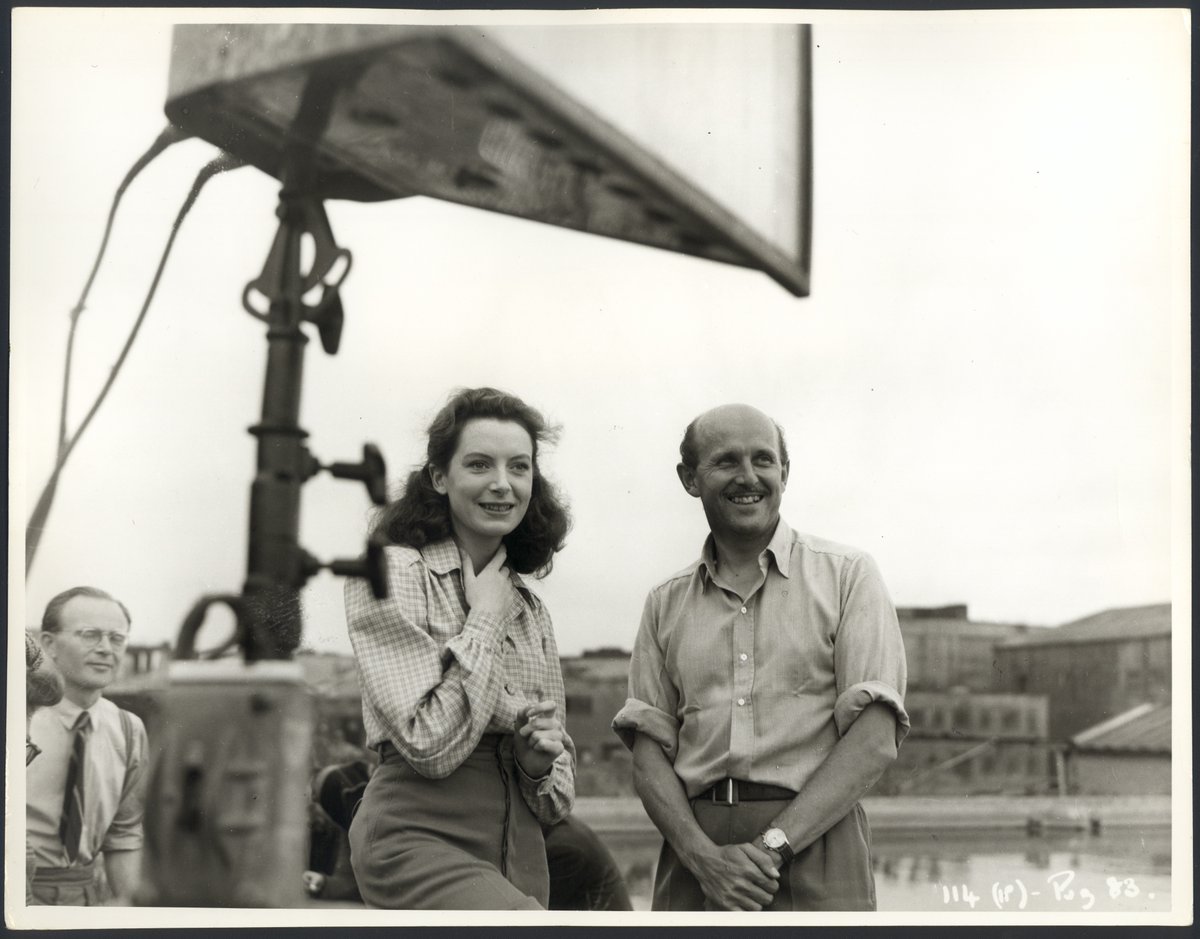 We're beyond obsessed with these BTS shots from Black Narcissus, dug out from the @BFI archives to celebrate the release of Made in England: The Films of Powell and Pressburger — playing now at Picturehouses nationwide!