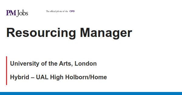 Exciting #jobopportunity alert! 
Are you skilled in handling UK Visas & Immigration matters, particularly sponsoring candidates? 

Join @UAL as a #ResourcingManager in #London/hybrid

💷  £42,477 - £50,961 pa
Apply now - buff.ly/44zLbKs 

#JobOpening #RecruitmentJobs #HR