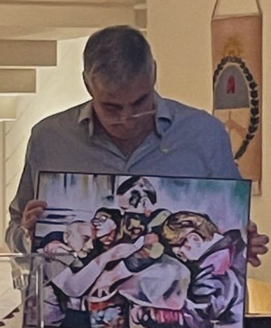 danielocarmon's tweet image. La despedida de un gran diplomático, la re-unión de la familia.