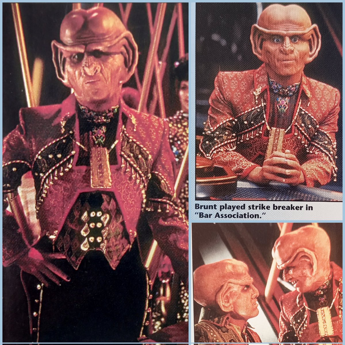 🔹️Weyoun and Brunt FCA 🔸️

Star Trek DS9 magazine volume 21 (1997)
#JeffreyCombs #StartrekDS9