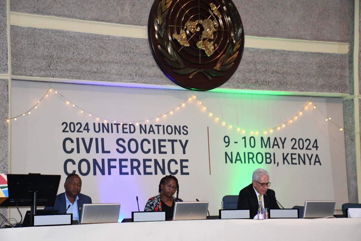 @Wanavijiji_sdi had the opportunity to attend the two-day 2024 United Nations Civil Society Conference on May 9th and May 10th in Nairobi, Kenya. The conference hosted over 4000 delegates, including @UN officials, government representatives, and international civil society…