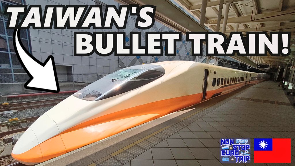 No video today, but next Friday will be my 250th release... And it's a big one - a 4 day sleeper across Kazakhstan! 🇰🇿😍 In the meantime check out this video from a few weeks ago where we ride Taiwan's AMAZING Bullet Train in First Class 🚅🇹🇼👇🏻 Link: youtu.be/fT7z1jboySw
