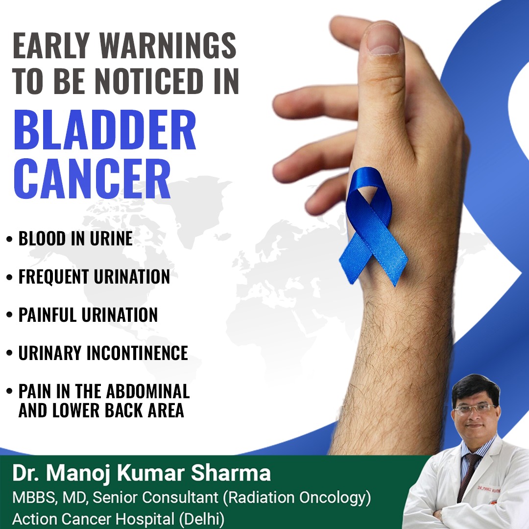 If you experience any of these symptoms persistently it's crucial to consult a healthcare professional for evaluation and appropriate testing.

#drmanojkumarsharma #drmanoj #oncologist #oncology #bladdercancer #cancercheckup #cancerscreening #cancercure #cancertreatment