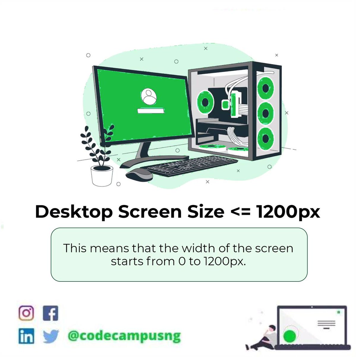 Unlock the power of responsive design.💻Dive into the world of coding and learn how to make your websites shine on every desktop screen💡
To learn more and register, visit codecampus.com.ng
 #ResponsiveDesign #CodingBootcamp #WebDevelopment #vscode #codingbootcamp #abuja