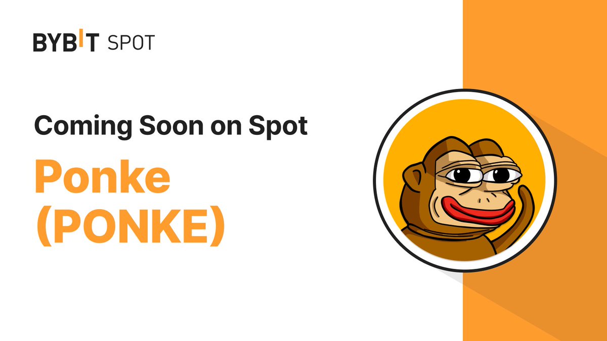 📣 $PONKE Deposits via the Solana Network are coming soon with <a href="/ponkesol/">Ponke</a>  

Deposit Open: May 10, 2024, 10AM UTC.  

🌐 Learn More: 
i.bybit.com/ab1hHtZx

#TheCryptoArk #BybitListing