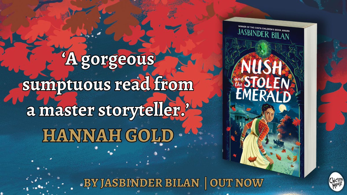 'A gorgeous sumptuous read from a master storyteller.' Thanks @HGold_author for this fantastic endorsement! ✨ NUSH AND THE STOLEN EMERALD by the incredible @jasinbath is OUT NOW! Grab your copy 👉 loom.ly/qLaFhy4