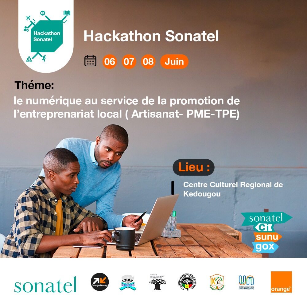 @GroupeSonatel @unchk_sn #SonatelCiSenGox #kebetu Plus d'informations : sonatelcsg-hackathon.blogspot.com Inscriptions : forms.gle/kwzLuR5XifWkpm…