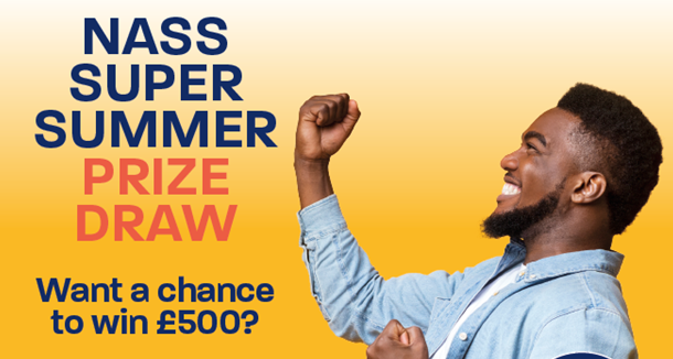 Enter the #NASSSuperSummerPrizeDraw for the chance to win £500! Buy some raffle tickets and stay tuned for the 29/09 to find out if you've won: fundraising.nass.co.uk/raffle/nass-su… (the more tickets you have, the more likely you are to be drawn! 🤫) #NASS #AxialSpondyloarthritis #AxialSpA
