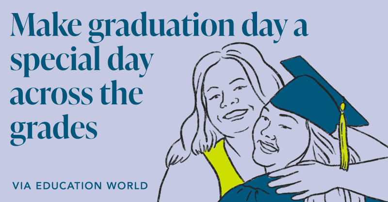 What's your favorite tradition to celebrate graduation or 'step-up day'? educationworld.com/a_admin/admin/…