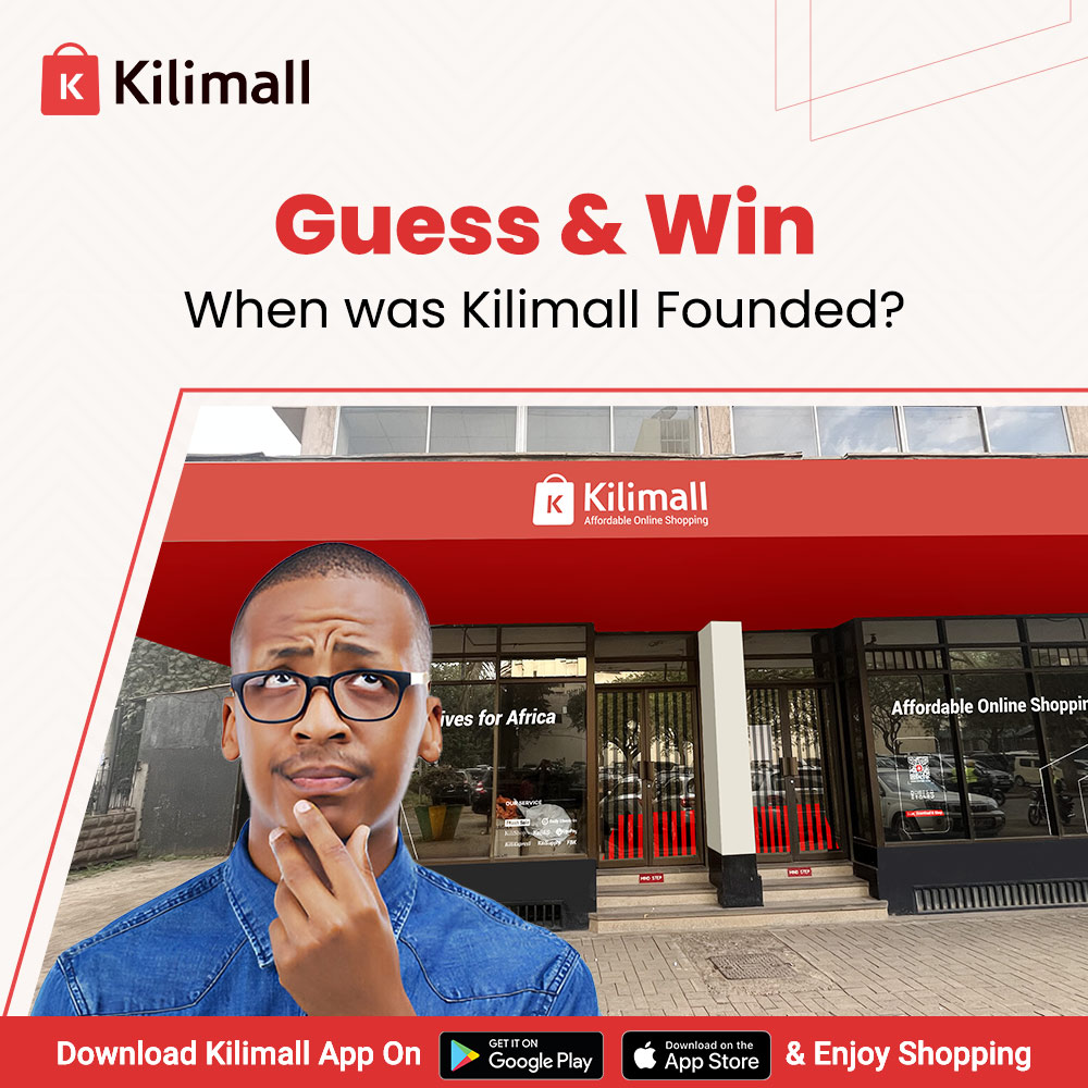 Guess & Win!
When wa Kilimall Founded? Name the Year and Month.  See More <<k.kili.co/15xc6
#kilimall #Bigsale #Comingsoon #anniversary #kilimall10thanniversary