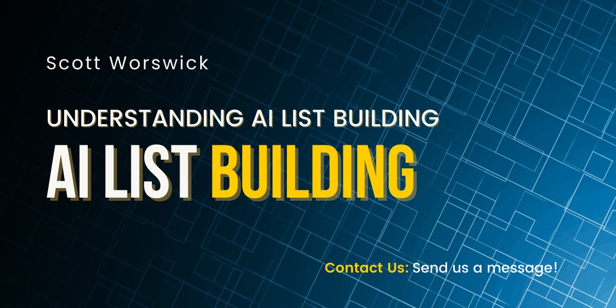 AI List Building and Its Crucial Role in Modern Marketing markethive.com/group/6165/blo…