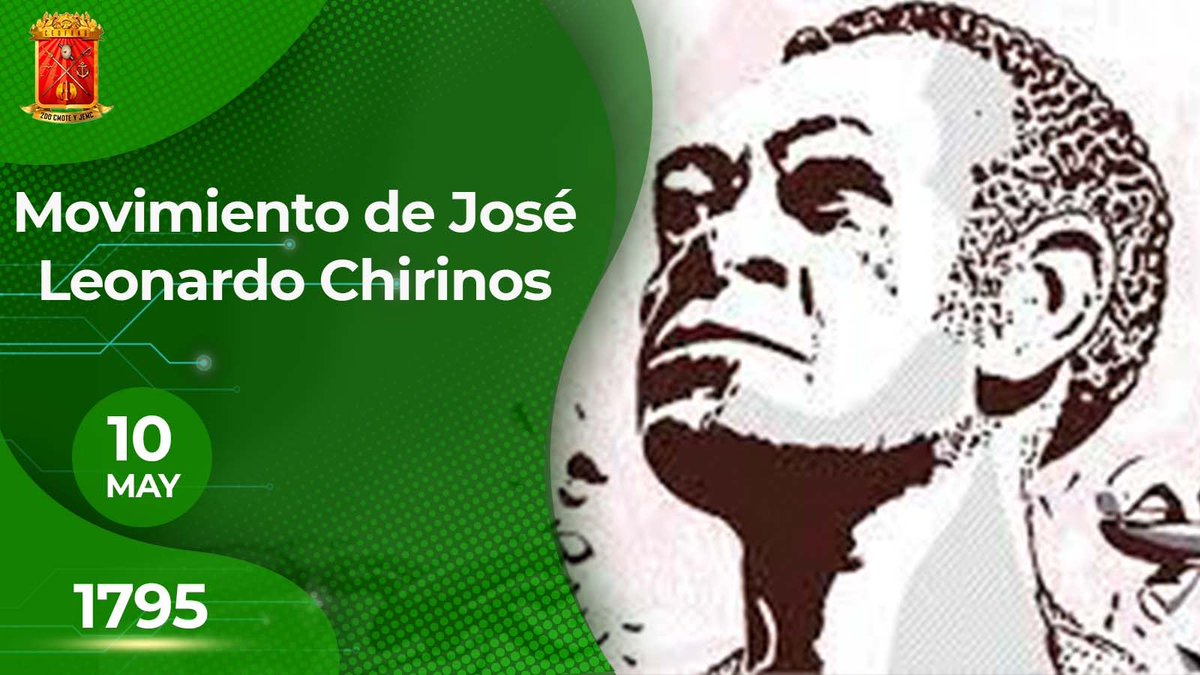 ¡Honor y gloria a José Leonardo Chirinos! quien En 1795,  luchó contra la esclavitud y encendió la chispa de la independencia y la justicia social en Venezuela.  Hoy, seguimos su ejemplo para construir un futuro de igualdad ¡Su espíritu vive en cada venezolano!