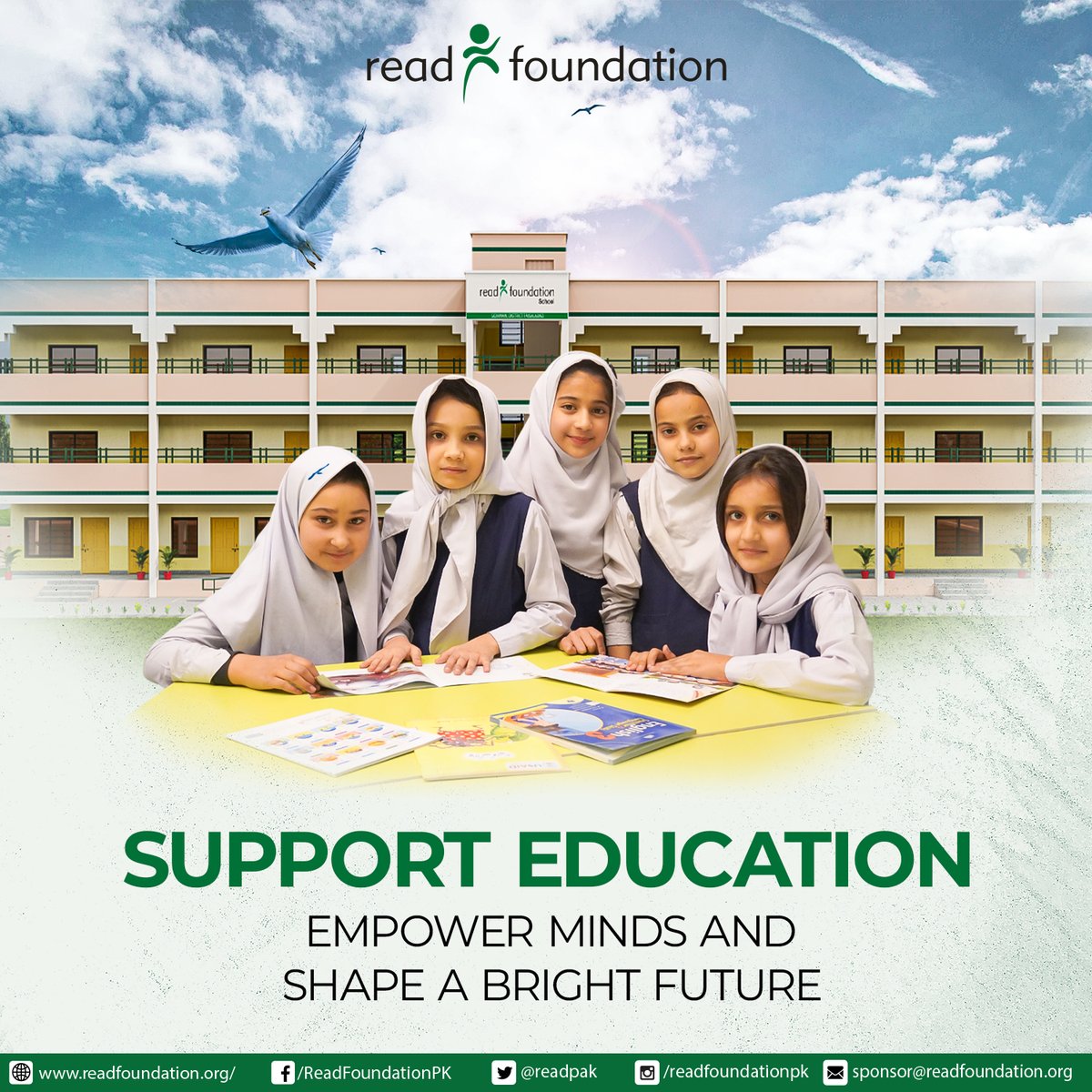 Supporting education opens doors to opportunity and empowers students to thrive. Let's work together to ensure everyone has access to quality education. #READFoundation #Education #empowerment #school #society #Future