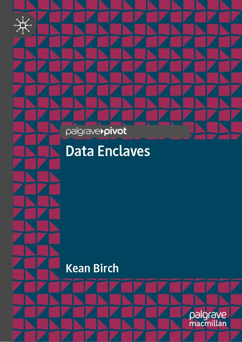Come join virtual launch of my book 'Data Enclaves' w/ discussant Prof Koray Caliskan  (New School, NY). 22 May 2024 @ 10:00-11:00am EDT via Zoom: yorku.zoom.us/j/98121723369?… You can find more information about Data Enclaves here: link.springer.com/book/10.1007/9…
