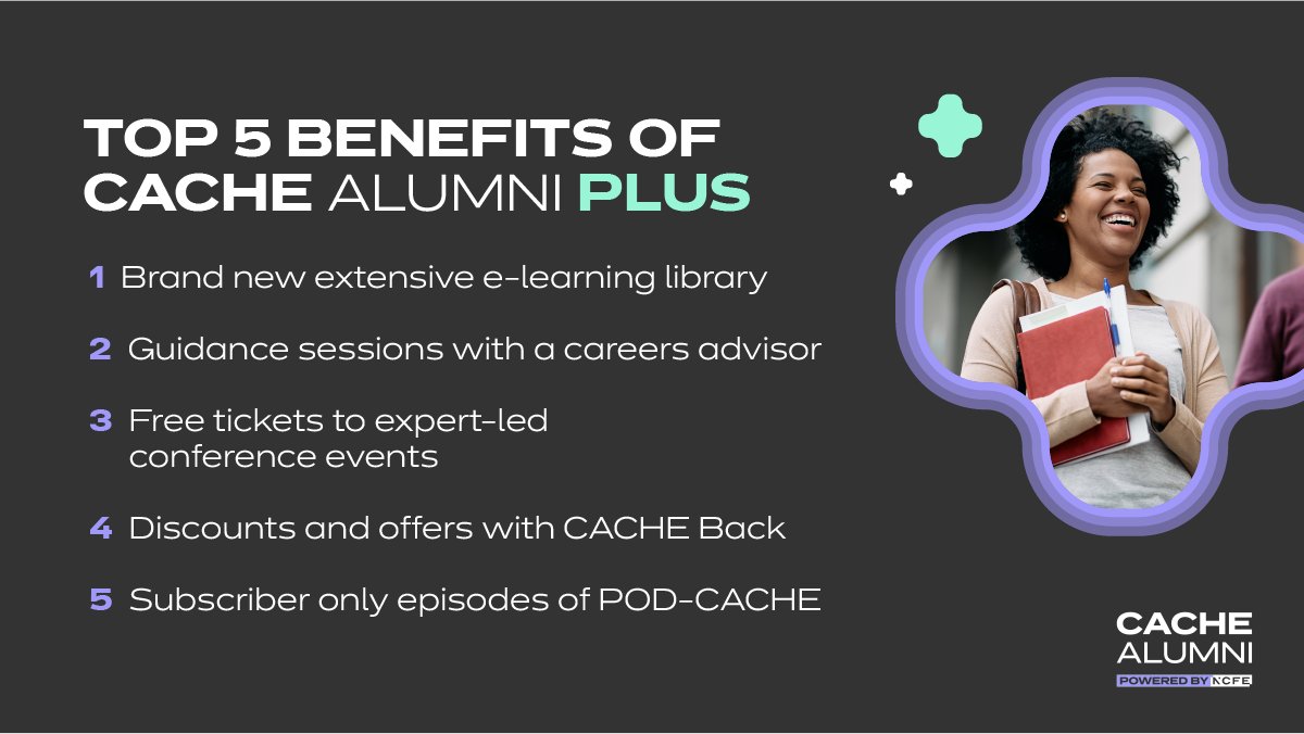 🔓 Get ready to unlock a range of enhanced benefits with #CACHEAlumniPlus. Learn more about upgrading your membership: bit.ly/CACHEAlumniPlus
