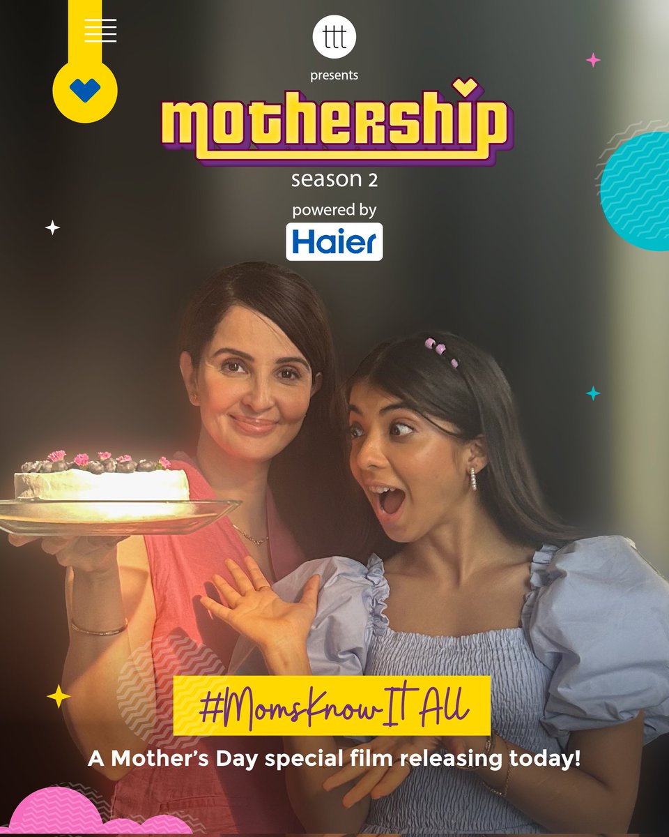 Ready to get surprised? Our mother's day special film is releasing soon. Let the countdown begin.❤️ 

ttt x Haier(<a href="/IndiaHaier/">Haier India</a>) bring to you Mothership Season