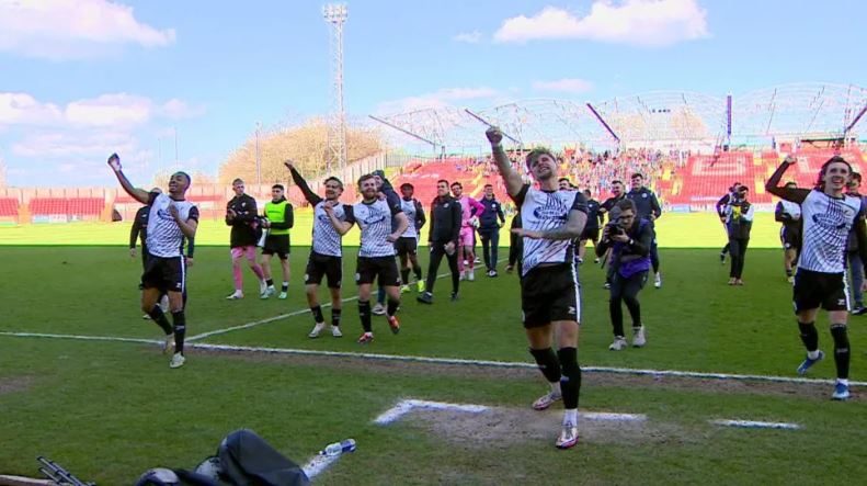 'Hopefully we can go off for the break on a high and let this be the last memory of what’s been a brilliant season.' Gateshead are hoping for FA Trophy glory when they meet Solihull Moors at the final at Wembley on Saturday bbc.in/3URMd1g