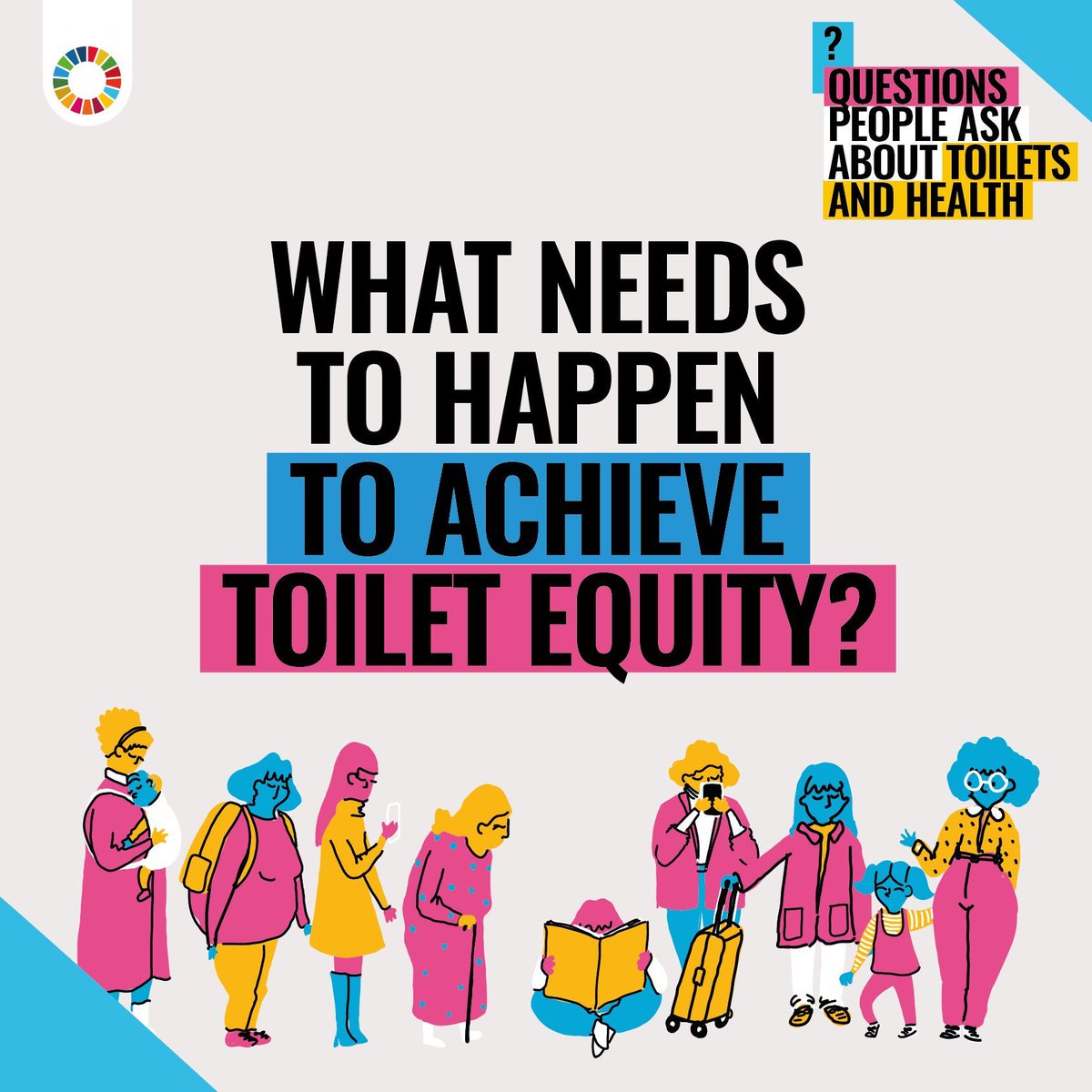 #ToiletEquity requires a redesign of public toilets. An equal society needs public restrooms with better menstrual hygiene facilities, baby-change in all toilets &amp; more toilets for people with disabilities. 

#QuestionsPeopleAsk 🚽 buff.ly/3wntFfH