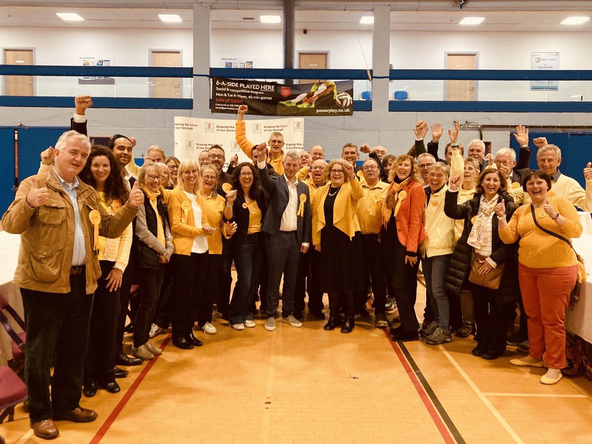 This time last week was the #LocalElection2024 count!  I wanted to say a huge thank you to everyone who put their trust in the @WokingLibDems and to all the volunteers who gave up their time to help our campaign.  We are determined to fix the financial mess #Woking is in.