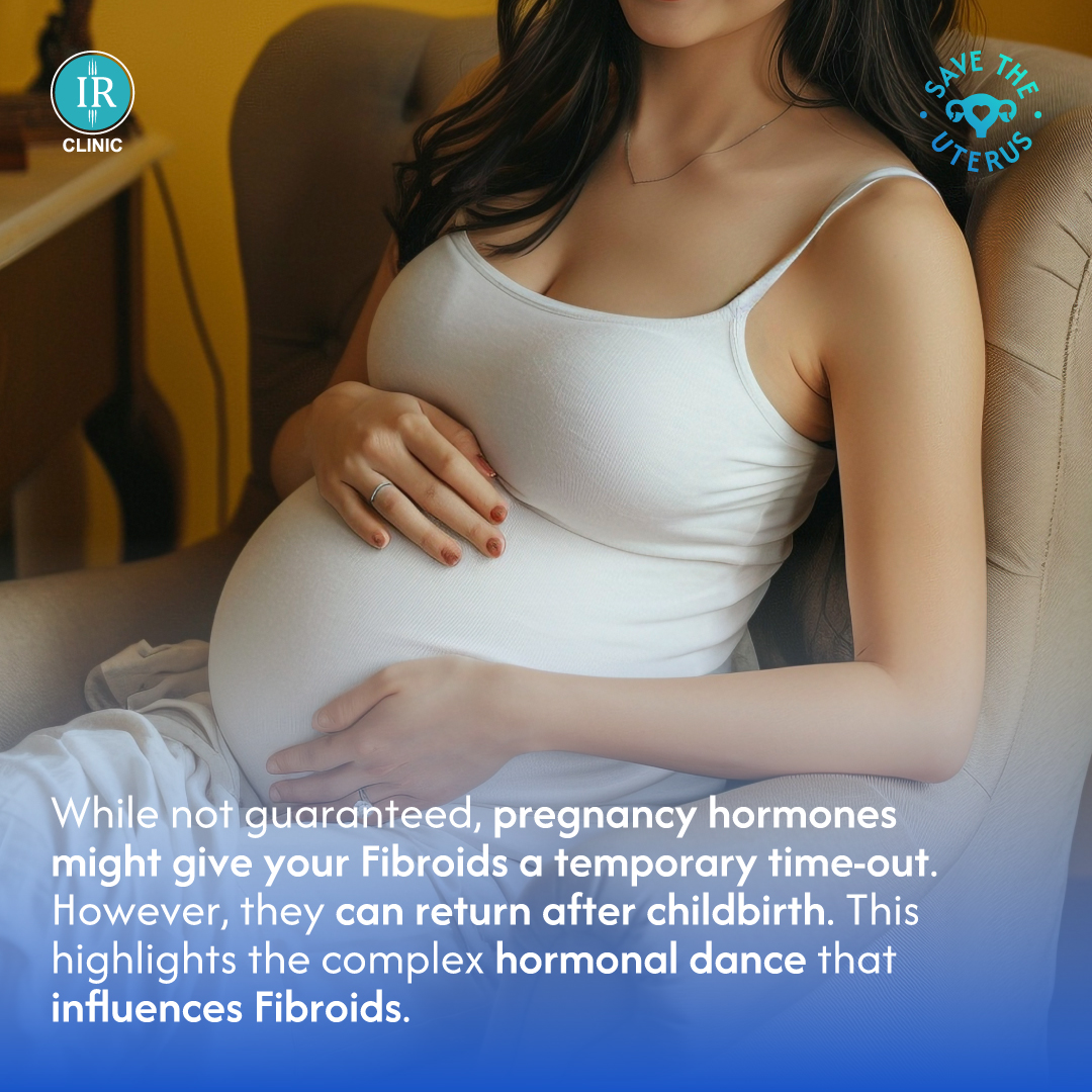 Fibroids may shrink during pregnancy due to hormone changes, but it's not guaranteed. In some cases, they may even grow. Talk to your doctor if you have fibroids and are considering pregnancy.
#irclinic #savetheuterus #uterinefibroids