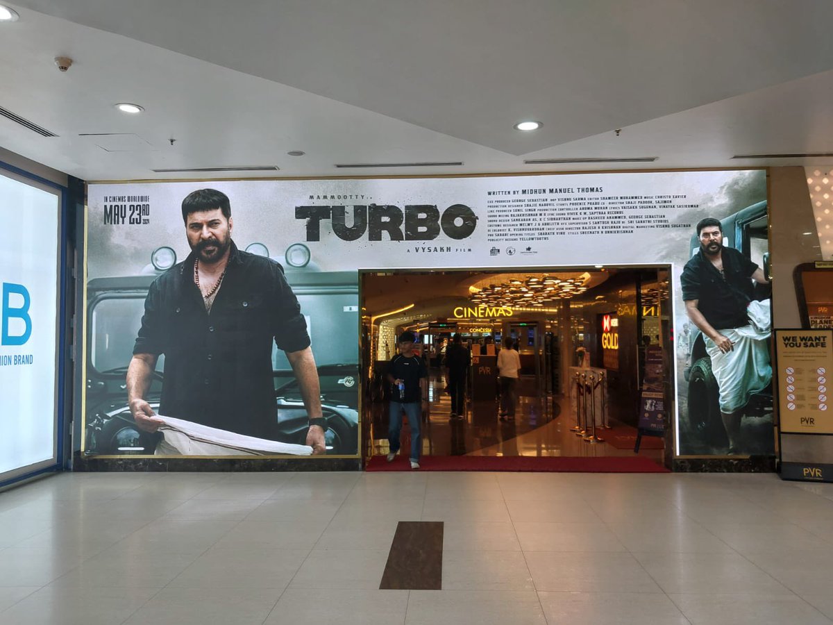 #Turbo @ PVR Lulu Kochi