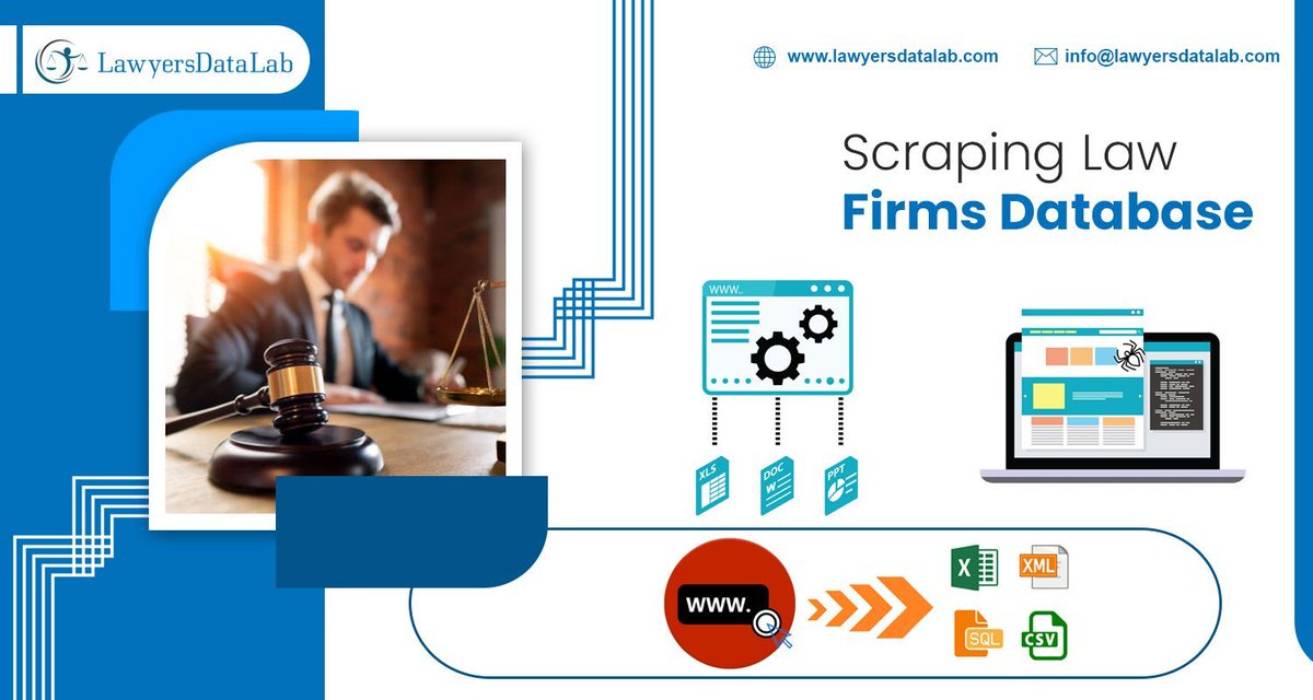 Insurance Law Firm Email List Email us: info@lawyersdatalab.com lawyersdatalab.com/lawyers-data-s… #insurancelawfirmemaillist #insurancelawfirmsmarketingleads #lawyersemaillist #lawyersdatascrapingservices #lawyersdatabase #attorneysdatabase #attorneysemaillist #attorneymailinglist