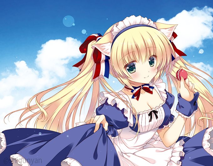 ねこみみメイドさんが好きな人〜🐾
はーーーーーーい!!!!!✋
#メイドの日 